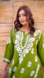 Lucknow Coord Two Pis Suit Set - Image 7