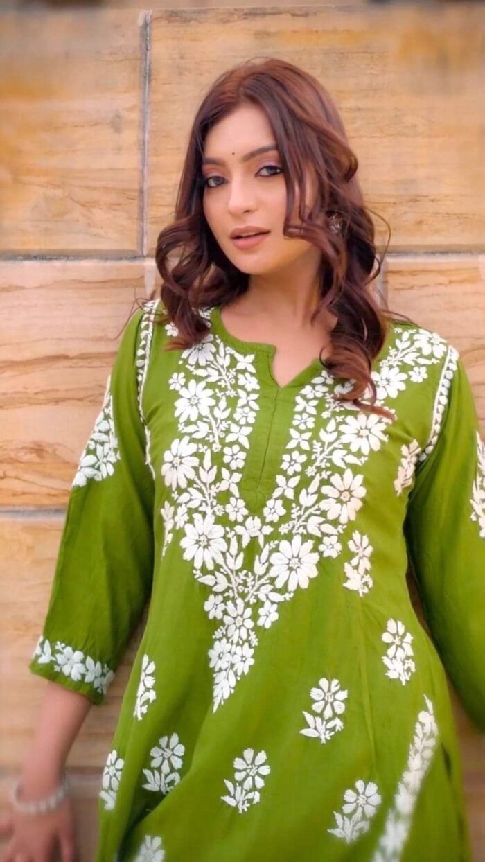 Lucknow Coord Two Pis Suit Set - Image 7