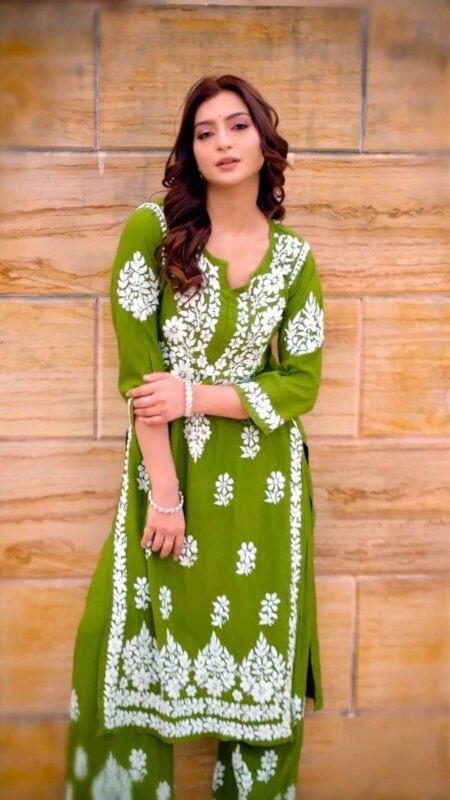 Lucknow Coord Two Pis Suit Set