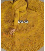 anarkali gown two piece