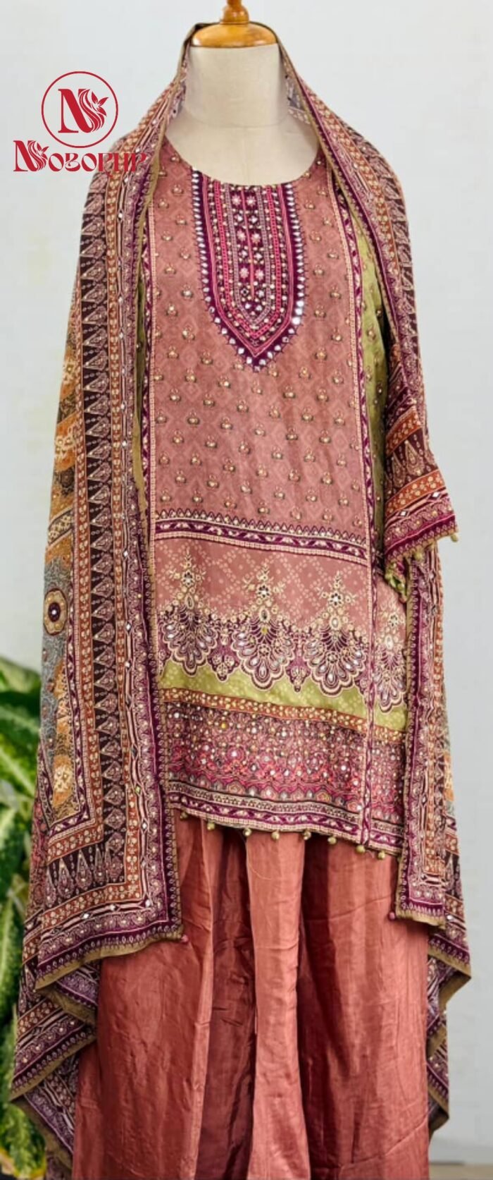 printed three piece