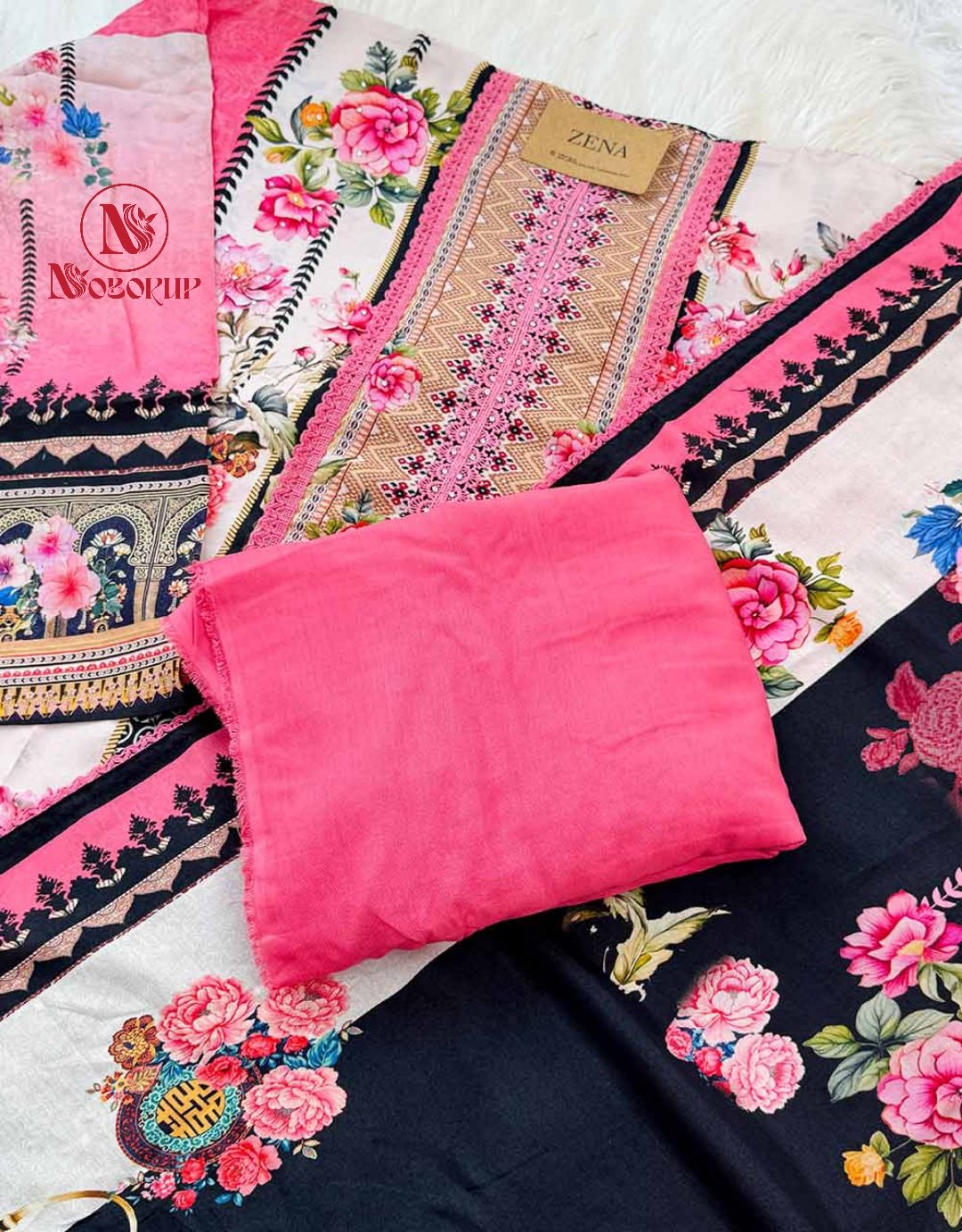 printed three piece