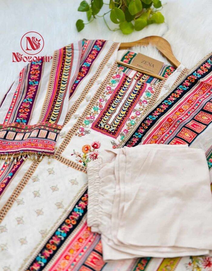 Printed Three Piece