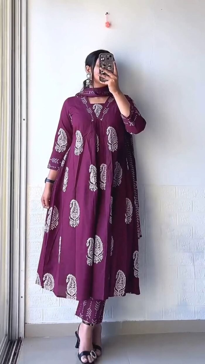 printed Three Piece